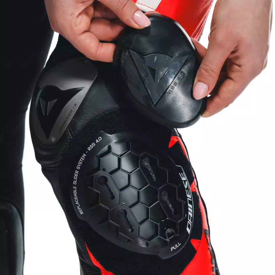 MISANO 3 D-AIR® - WOMEN'S 1-PIECE MOTORCYCLE PERFORATED LEATHER SUIT WITH AIRBAG - DAINESE
