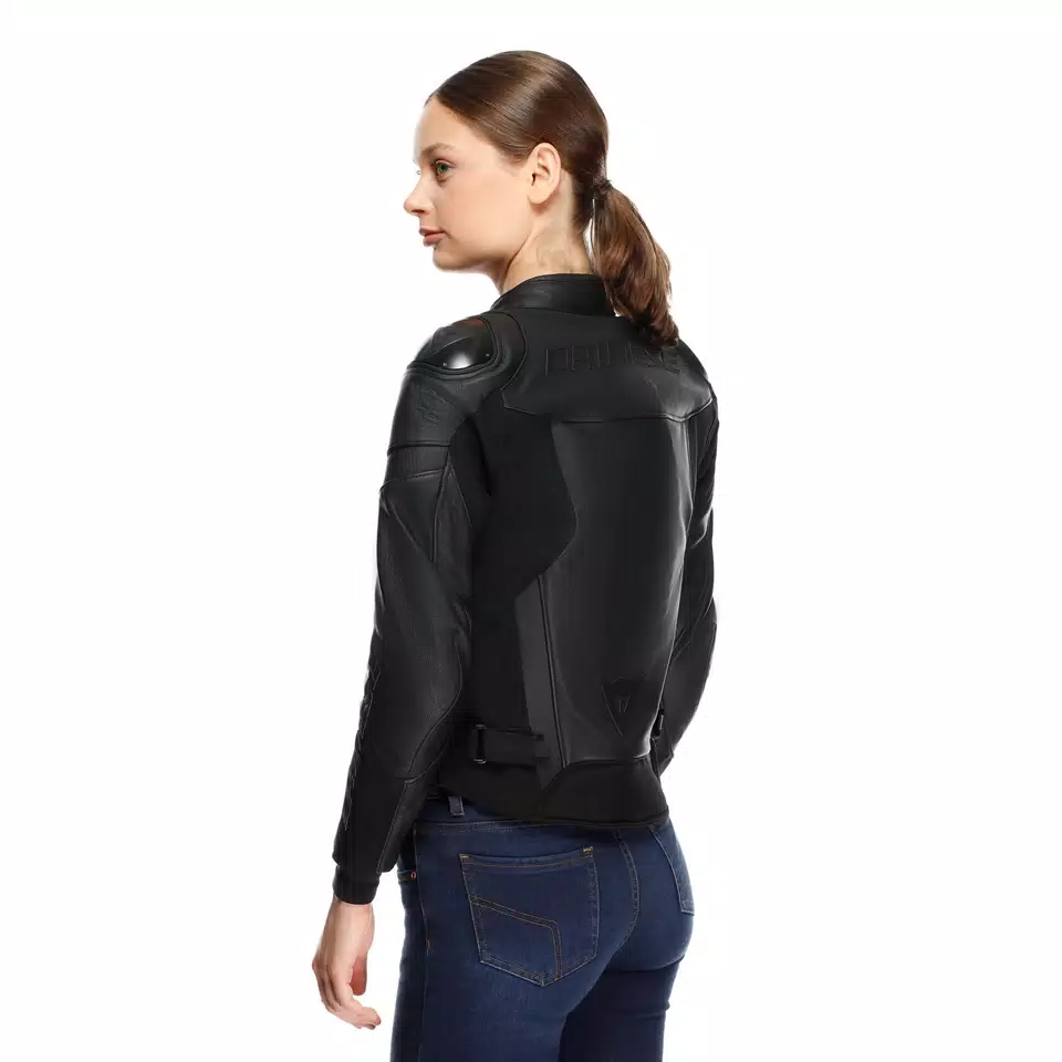IPERATTIVA - WOMEN'S LEATHER-TEXTILE MOTORCYCLE JACKET - DAINESE