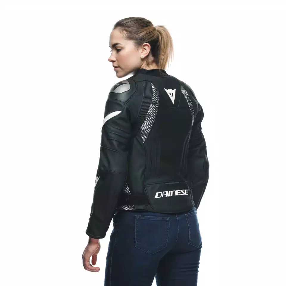 AVRO 5 - WOMEN'S MOTORCYCLE LEATHER JACKET - DAINESE