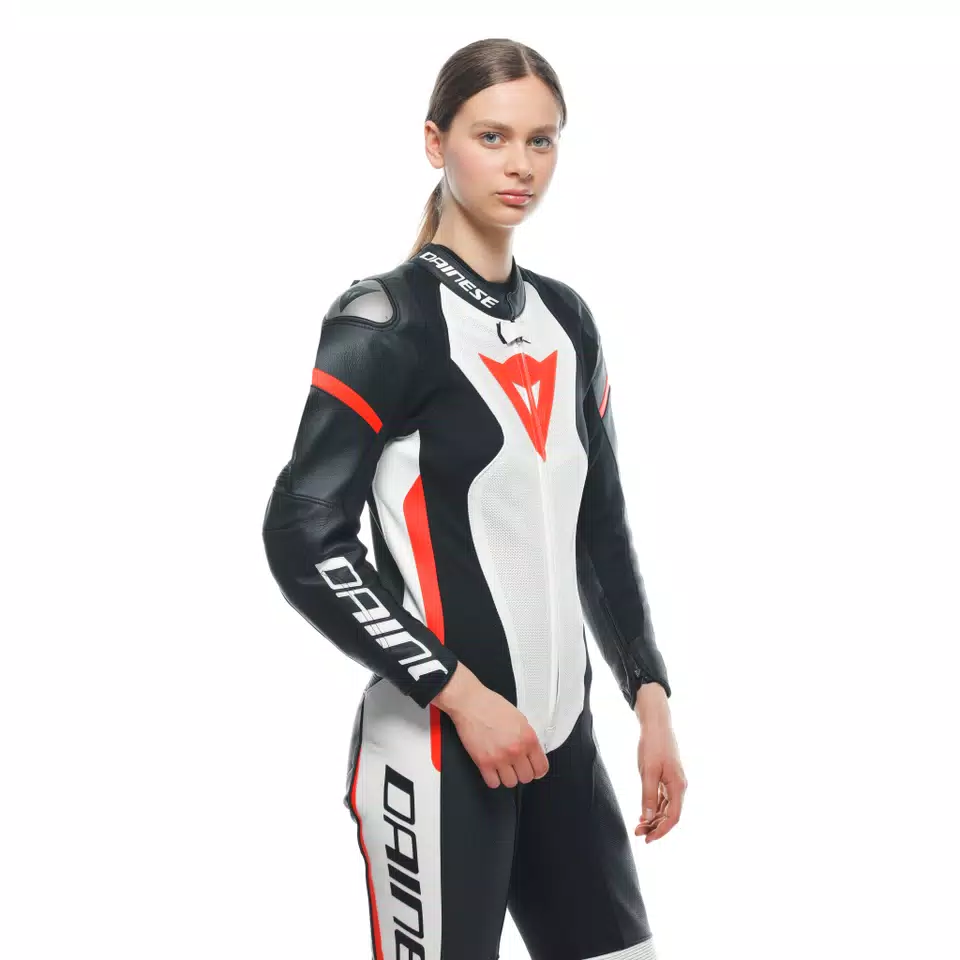 GROBNIK - WOMEN'S 1-PIECE MOTORCYCLE PERFORATED LEATHER SUIT - DAINESE