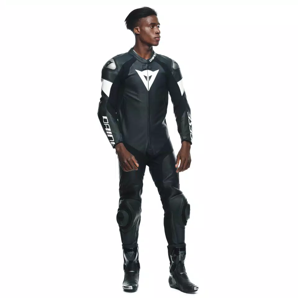 TOSA - MEN'S 1-PIECE MOTORCYCLE PERFORATED LEATHER SUIT - DAINESE