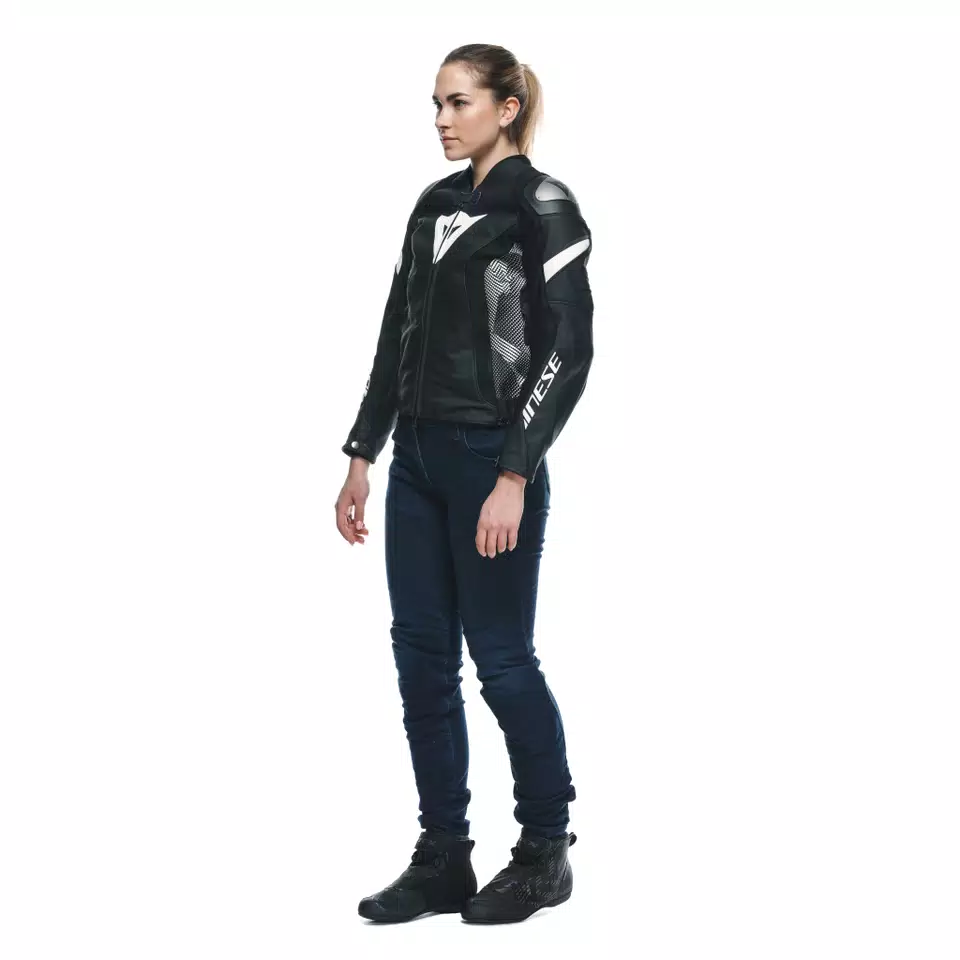 AVRO 5 - WOMEN'S MOTORCYCLE LEATHER JACKET - DAINESE