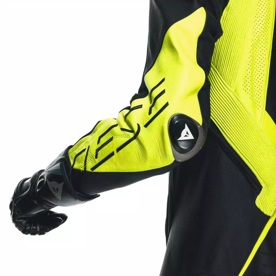 AUDAX D-ZIP - MEN'S 1-PIECE MOTORCYCLE PERFORATED LEATHER SUIT - DAINESE