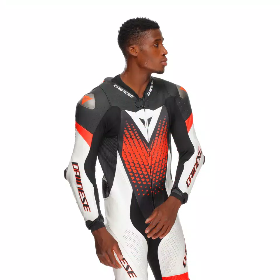 LAGUNA SECA 6 - PERFORATED ONE-PIECE LEATHER RACING SUIT - DAINESE