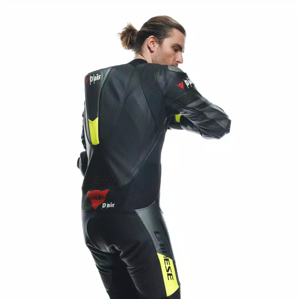 MISANO 3 D-AIR® - MEN'S 1-PIECE MOTORCYCLE PERFORATED LEATHER SUIT WITH AIRBAG - DAINESE