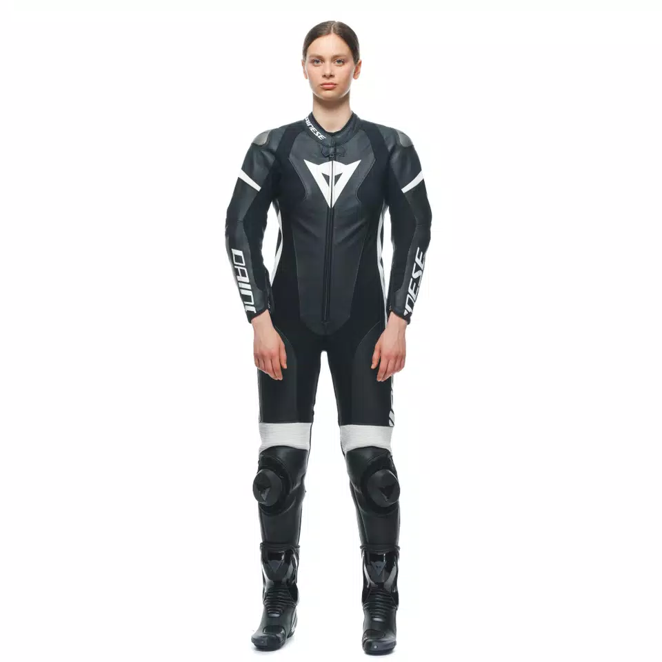 GROBNIK - WOMEN'S 1-PIECE MOTORCYCLE PERFORATED LEATHER SUIT - DAINESE