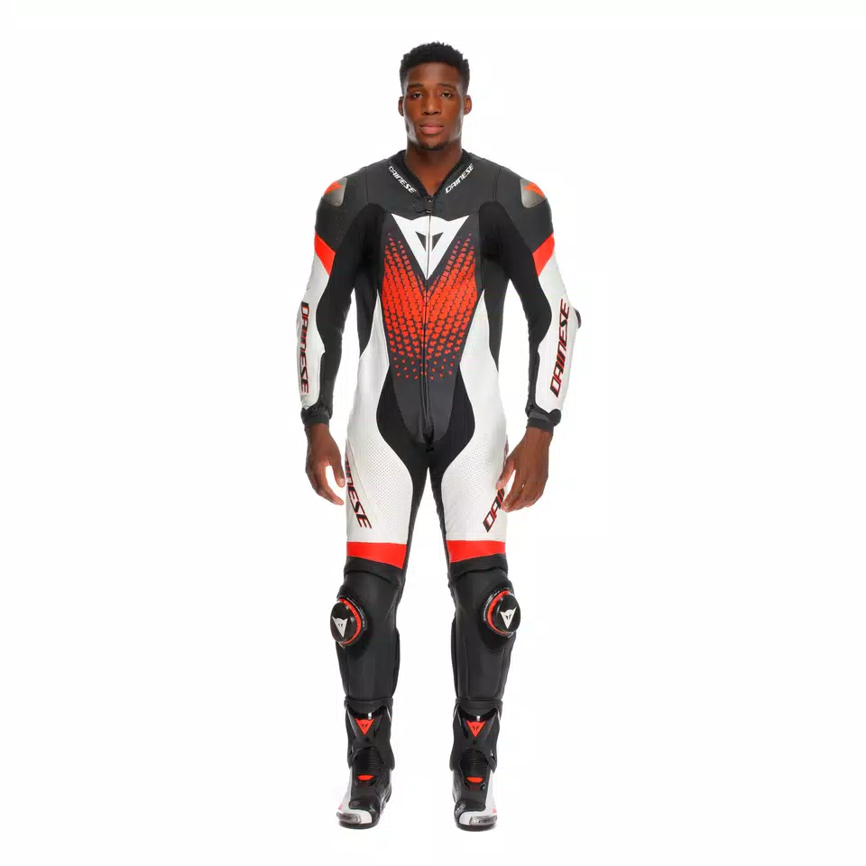 LAGUNA SECA 6 - PERFORATED ONE-PIECE LEATHER RACING SUIT - DAINESE