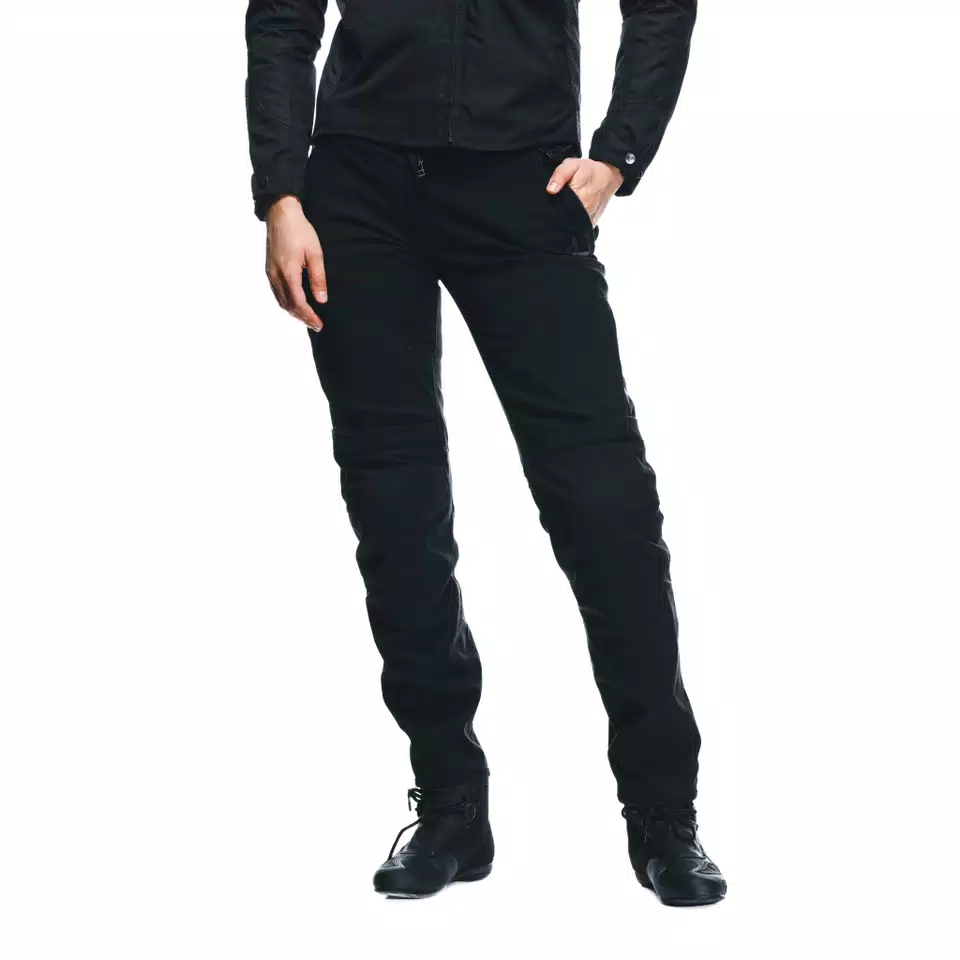 DRAKE 2 AIR - WOMEN'S SUMMER MOTORCYCLE PANTS IN FABRIC - DAINESE