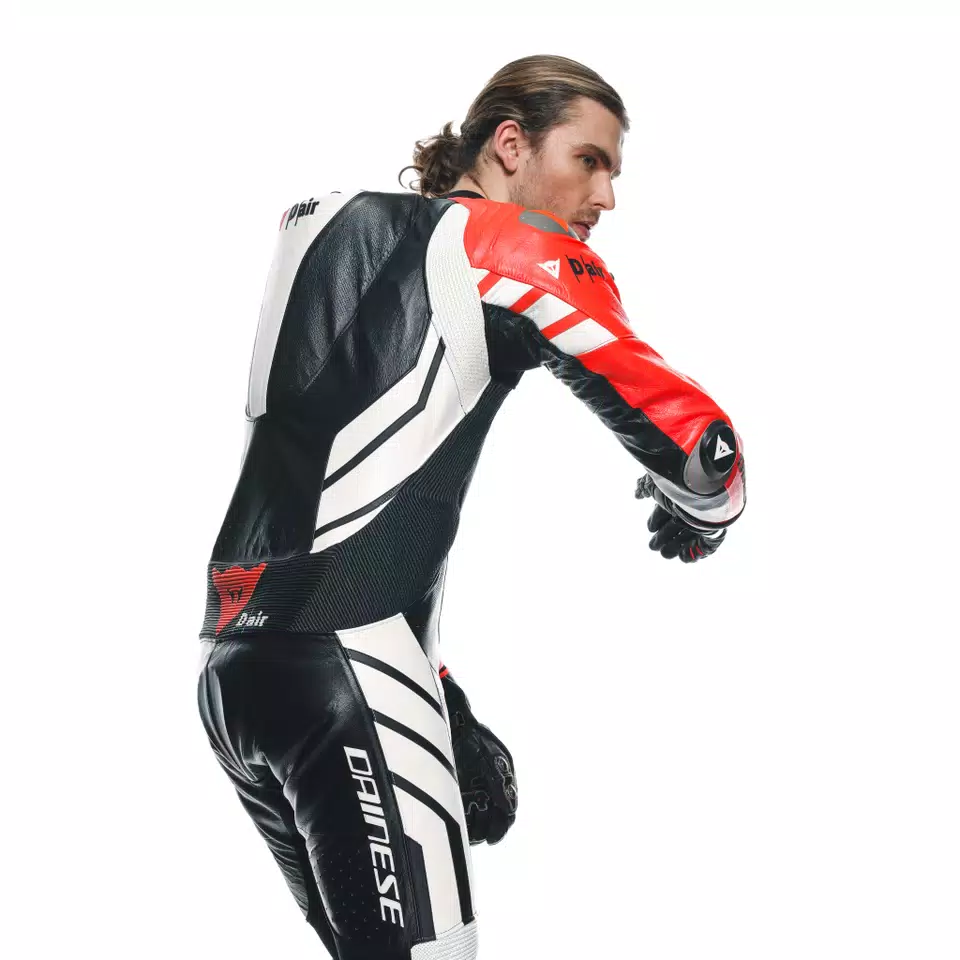 MUGELLO 3 D-AIR® - MEN'S 1-PIECE MOTORCYCLE PERFORATED LEATHER SUIT WITH AIRBAG - DAINESE