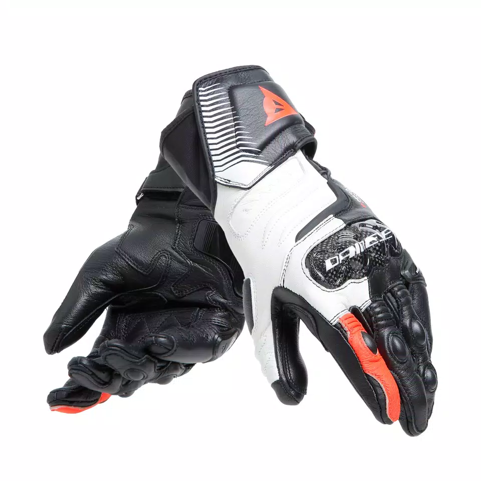 CARBON 4 - WOMEN'S MOTORCYCLE LONG LEATHER GLOVES - DAINESE