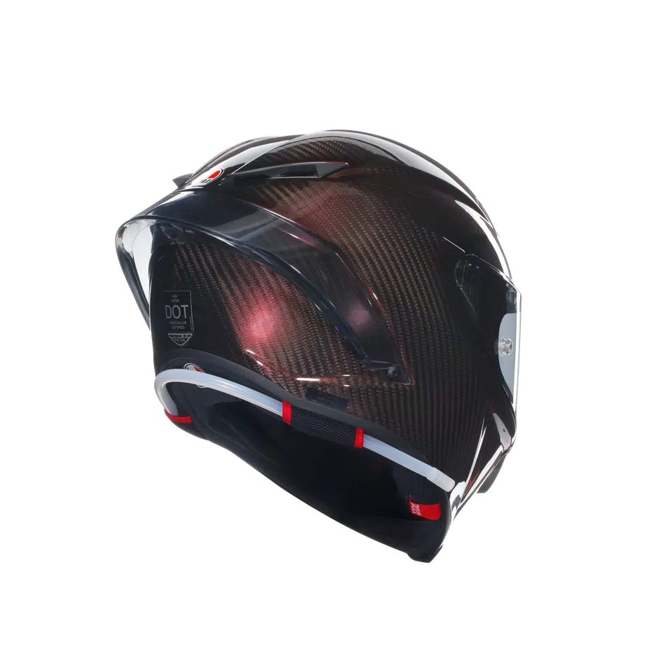 PISTA GP RR MONO RED CARBON - MOTORBIKE FULL FACE HELMET E2206 DOT - DAINESE