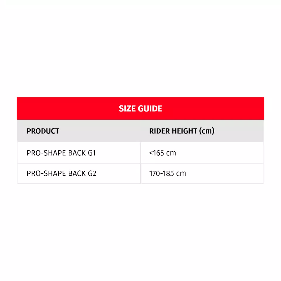 PRO-SHAPE BACK G2 - MOTORCYCLE BACK PROTECTOR - DAINESE