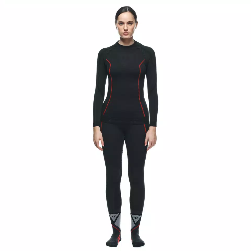 WOMEN'S MOTORCYCLE LONG-SLEEVE THERMAL TEE - DAINESE