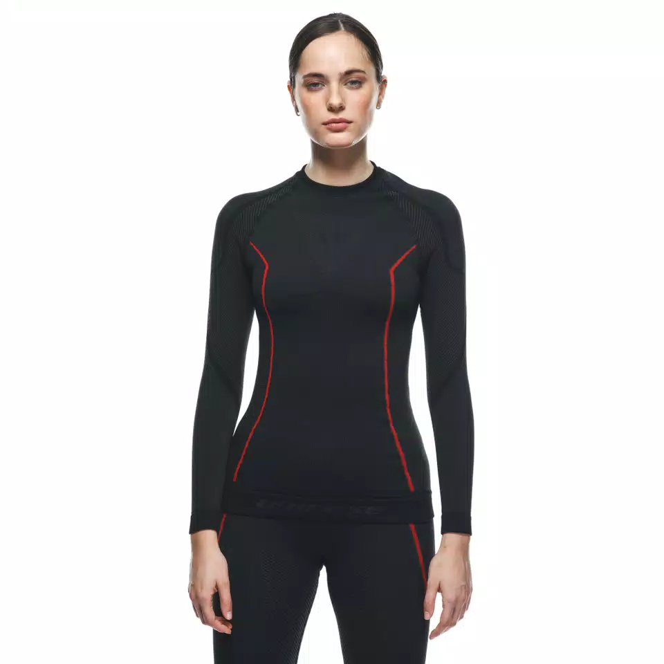 WOMEN'S MOTORCYCLE LONG-SLEEVE THERMAL TEE - DAINESE