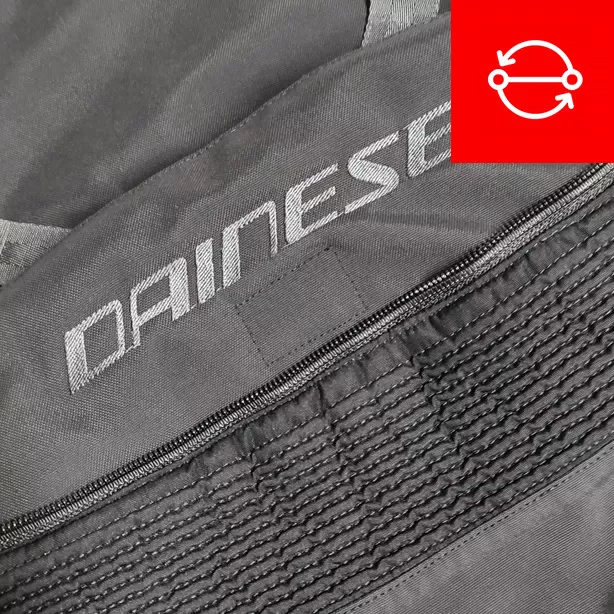 Joining zip replacement service on jacket or trousers - DAINESE
