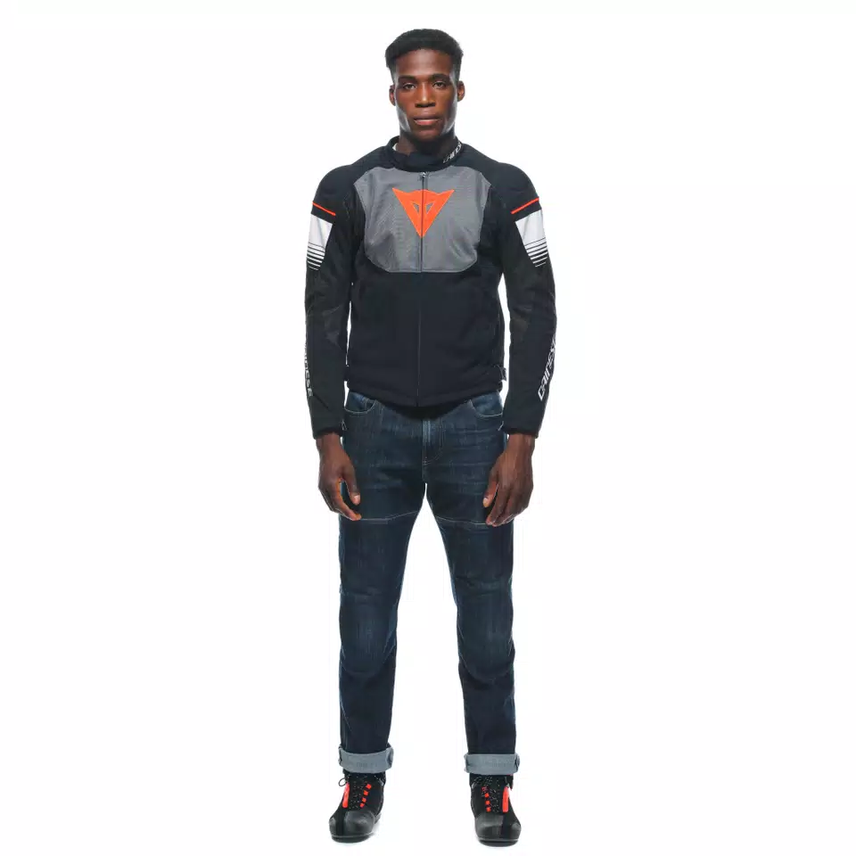 AIR FAST TEX - MEN'S SUMMER MOTORCYCLE JACKET IN FABRIC - DAINESE