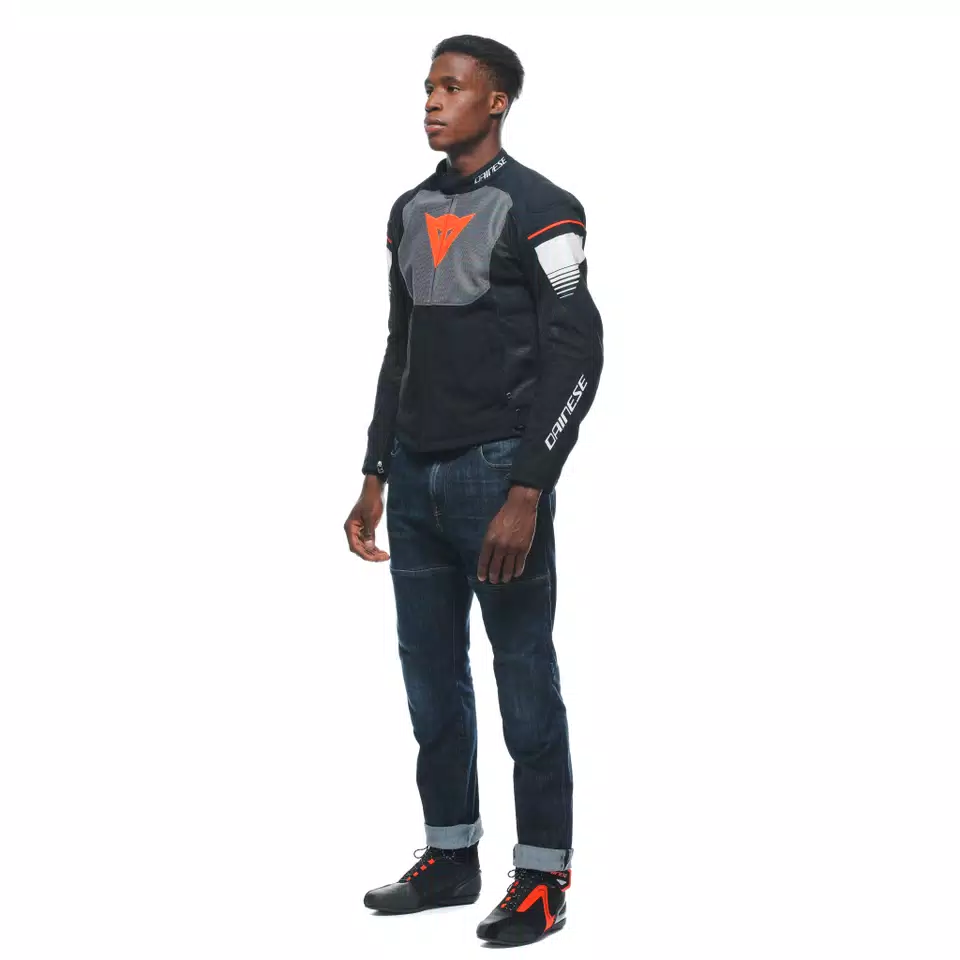 AIR FAST TEX - MEN'S SUMMER MOTORCYCLE JACKET IN FABRIC - DAINESE