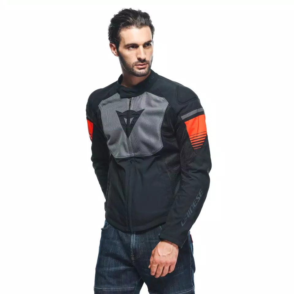 AIR FAST TEX - MEN'S SUMMER MOTORCYCLE JACKET IN FABRIC - DAINESE