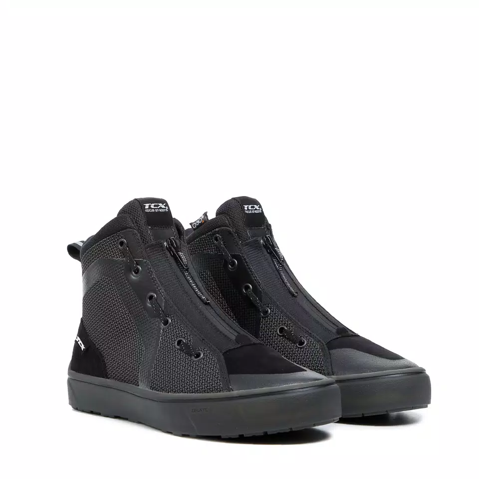 IKASU AIR MEN'S SUMMER MOTORCYCLE SHOES - BLACK - DAINESE