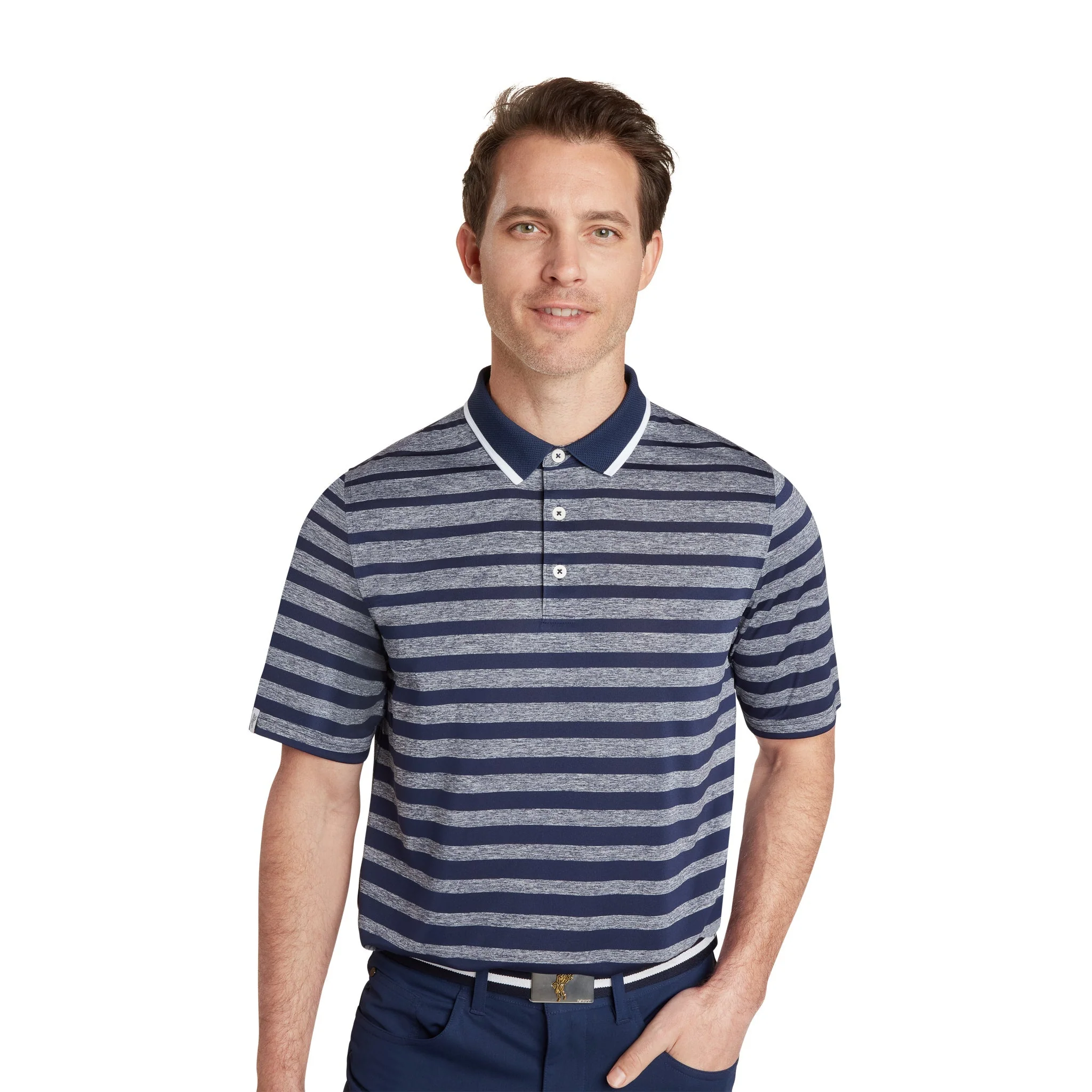 Mirage Striped Polo