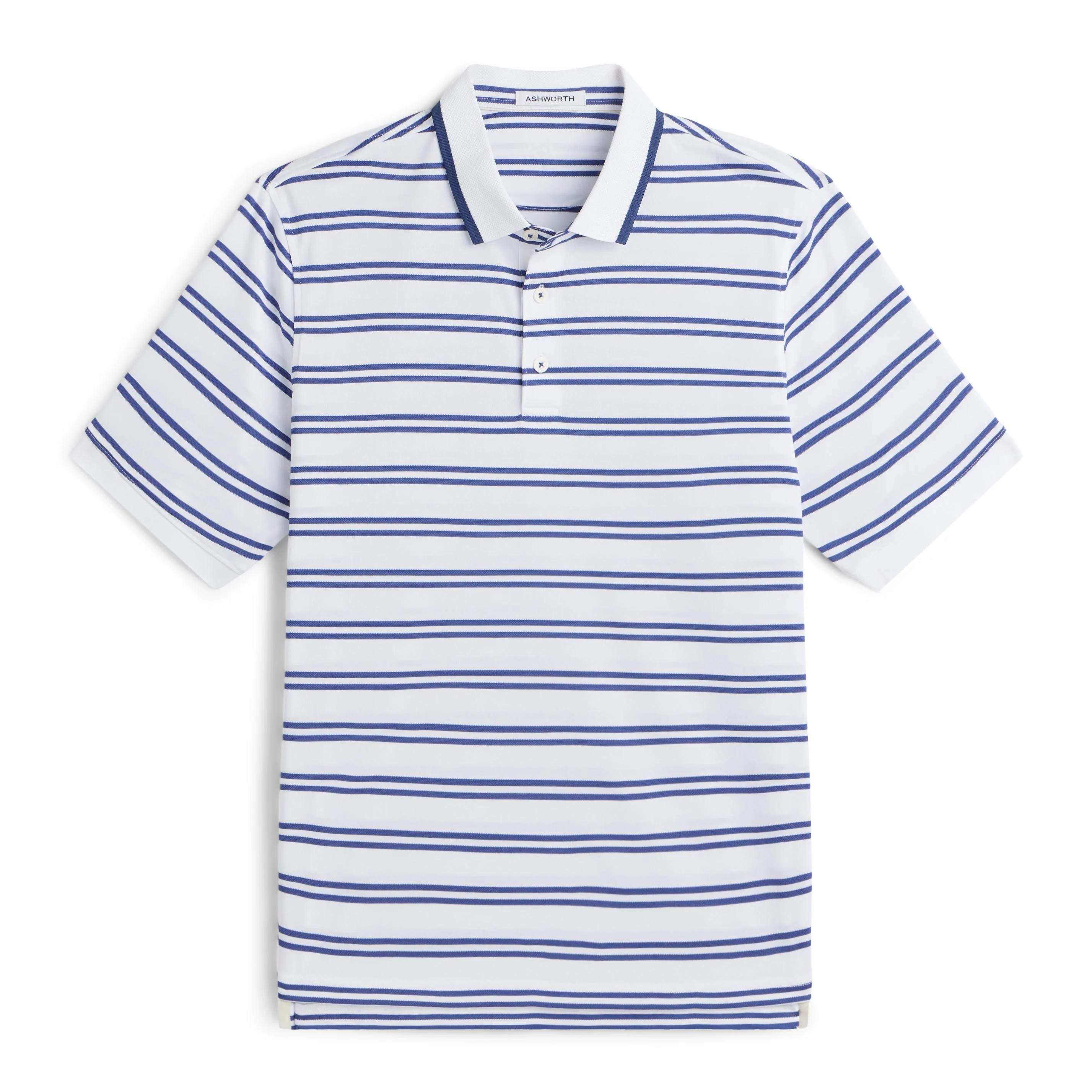 Mesh Double Stripe Polo
