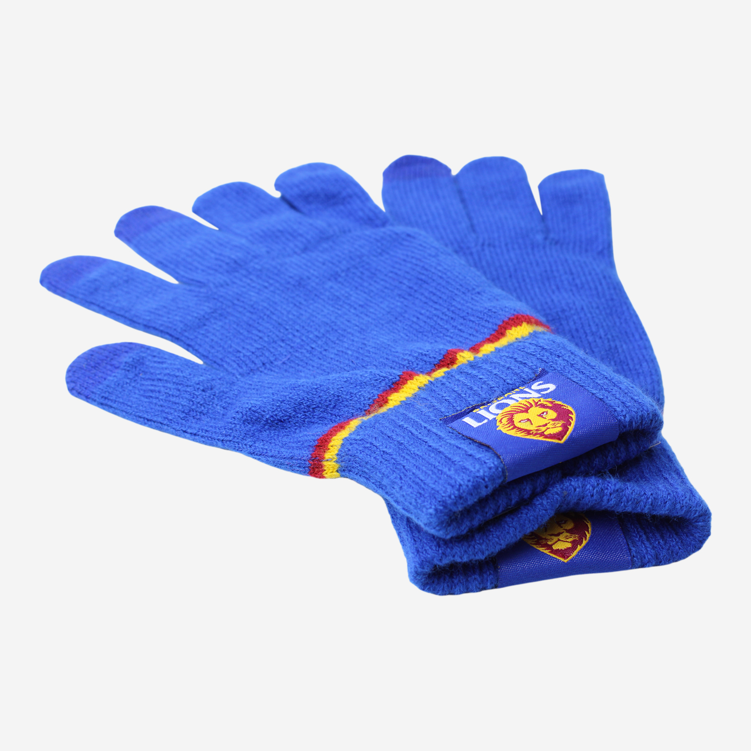 BRISBANE LIONS AFL TOUCHSCREEN GLOVES