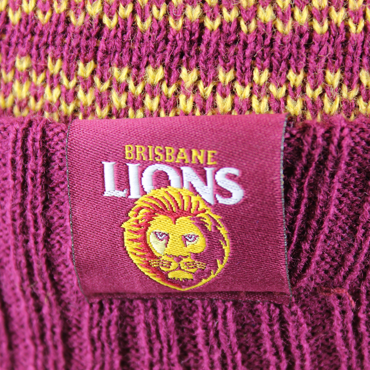 Brisbane Lions AFL Intercept Beanie