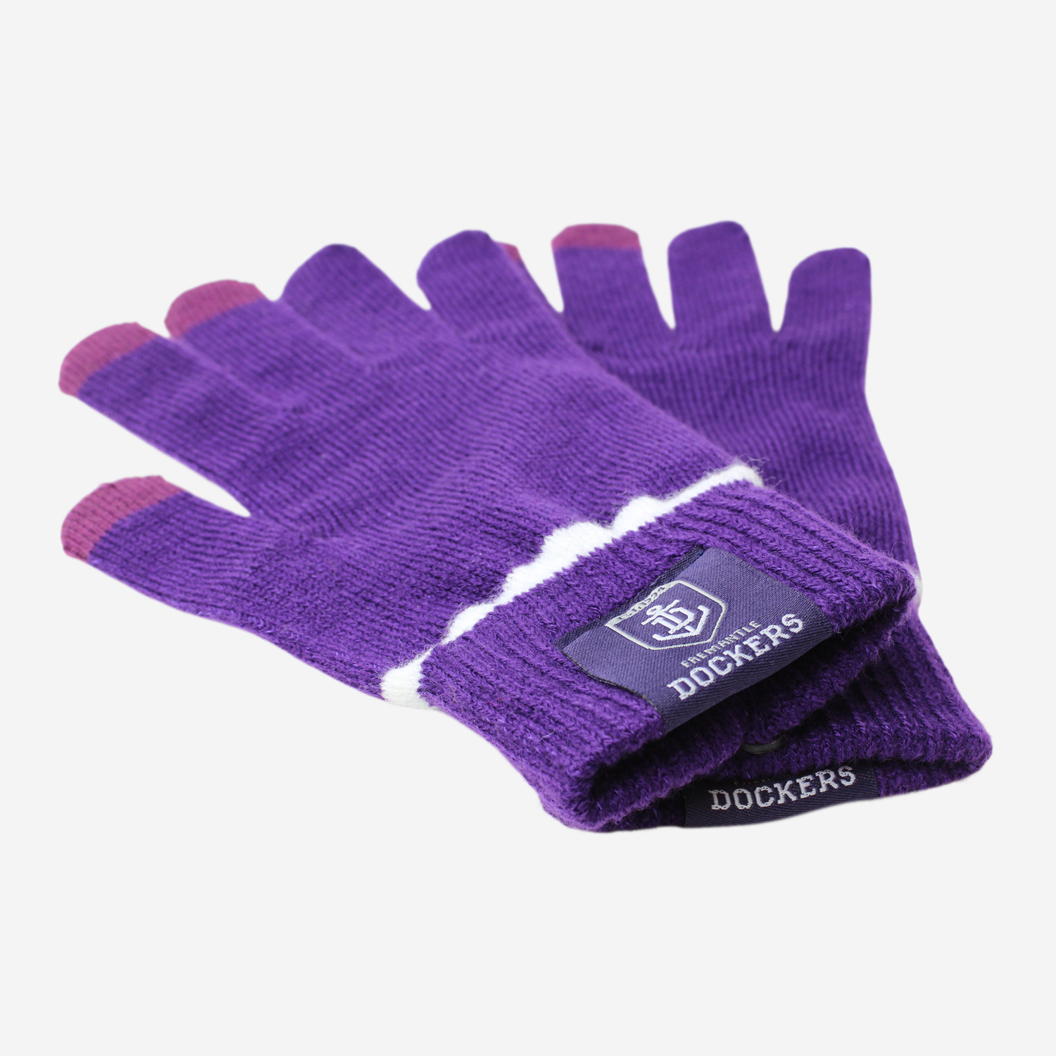 FREMANTLE DOCKERS AFL TOUCHSCREEN GLOVES