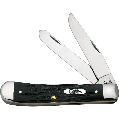Case Jigged Buffalo Horn Trapper Knife