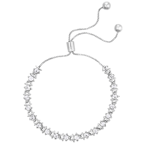Montana Silversmiths Between Crystals Bolo Bracelet