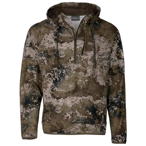 RedHead Tech Fleece Half-Zip Hoodie for Men