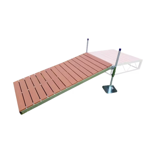 Patriot Docks Shore Dock Ramp Kit with Aluminum Decking