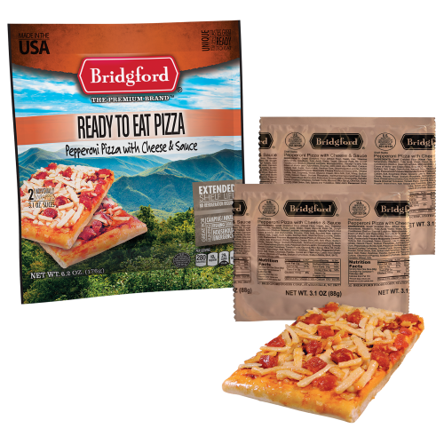 Bridgford Ready-To-Eat Pepperoni and Cheese Pizza