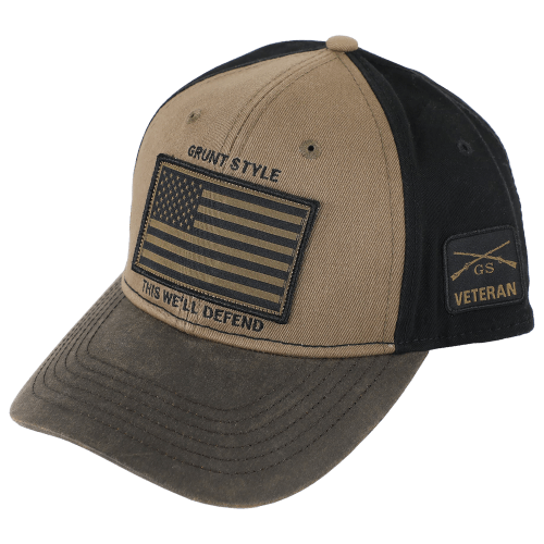 Grunt Style Veteran Flag Cap