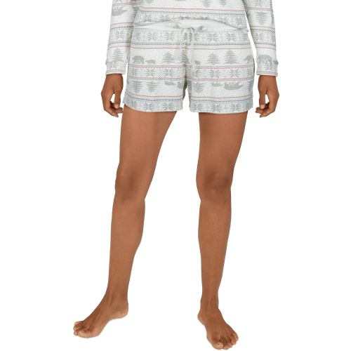 Natural Reflections Fair Isle Sleep Shorts for Ladies