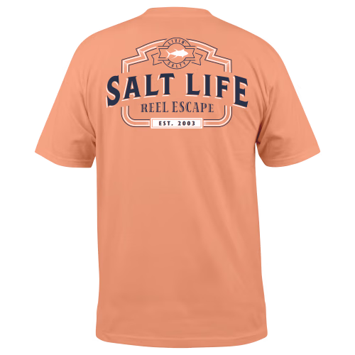 Salt Life Reel Escape Short-Sleeve Pocket T-Shirt for Men