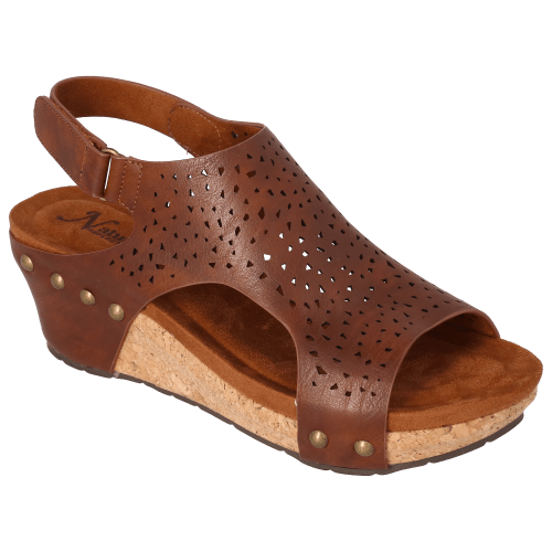 Natural Reflections Scarlet Wedge Sandals for Ladies