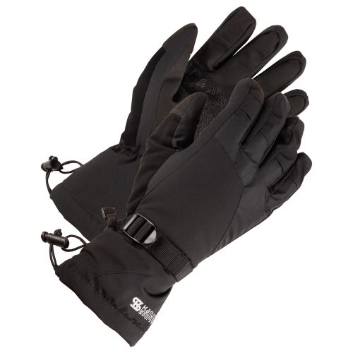 Kanut Sports Performance Black Ski Gloves for Men