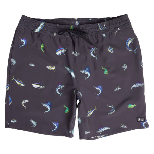 Pelagic Dockside Gamefish Shorts with Zip Pocket for Men