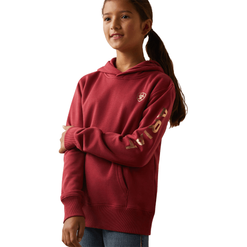 Ariat R.E.A.L. Arm Logo Long-Sleeve Hoodie for Kids