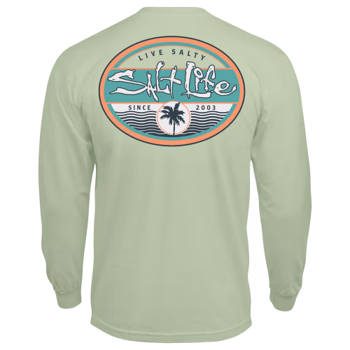 Salt Life Wavy Days Long-Sleeve T-Shirt for Men