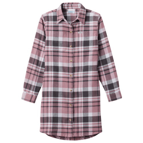 Columbia Calico Basin Flannel Long-Sleeve Dress for Girls