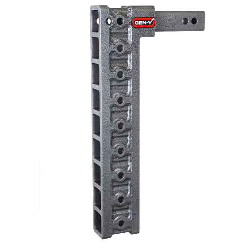 GEN-Y HITCH MEGA-DUTY 2" Shank 10K Drop Hitch with Stabilizer Kit