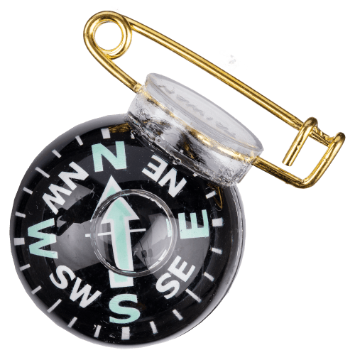 Coghlan's Ball-Type Pin-On Compass