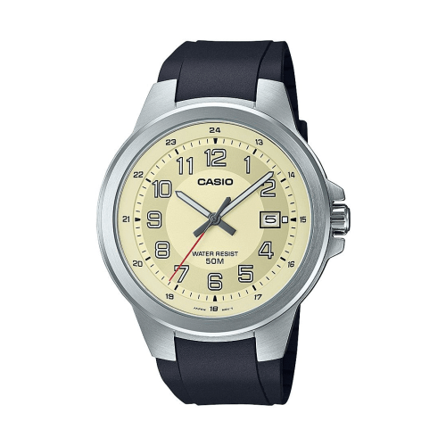 Casio Military Analog Resin-Strap Watch for Men