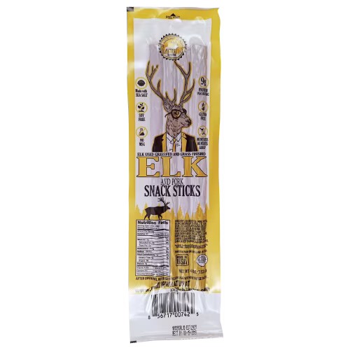 Pearson Ranch Hickory Smoked Elk Snack Sticks