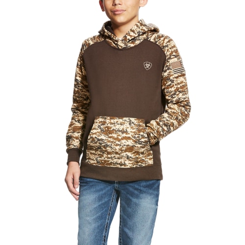 Ariat Patriot Long-Sleeve Hoodie for Boys