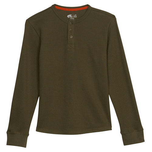 Bass Pro Shops Thermal Long-Sleeve Henley for Kids