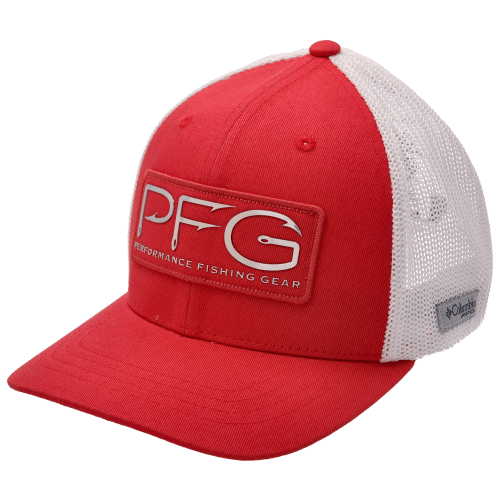 Columbia Junior PFG Hook Patch Mesh Ball Cap for Kids