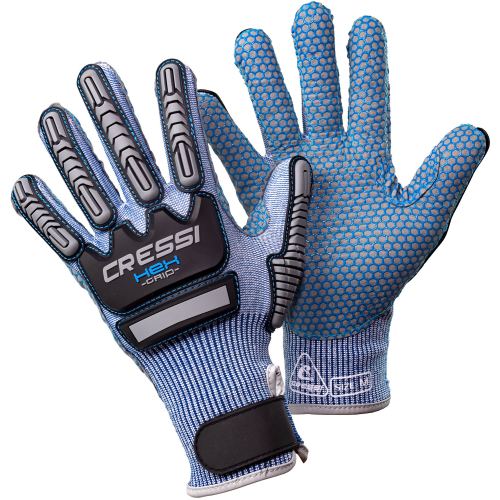 Cressi HEX Puncture-Resistant Grip Diving Gloves